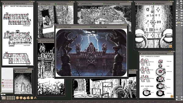 скриншот Fantasy Grounds - D&D Classics: Temple of Elemental Evil (1E) 3