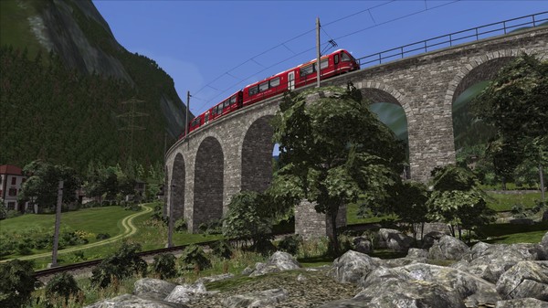 скриншот Train Simulator: Bernina Line: Poschiavo - Tirano Route Add-On 4