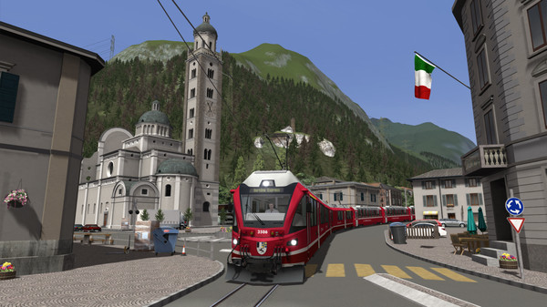 скриншот Train Simulator: Bernina Line: Poschiavo - Tirano Route Add-On 2