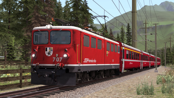 скриншот Train Simulator: RhB Enhancement Pack 04 Add-On 4
