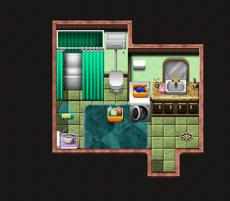 RPG Maker MV - Modern + Inner Basic Tiles #9