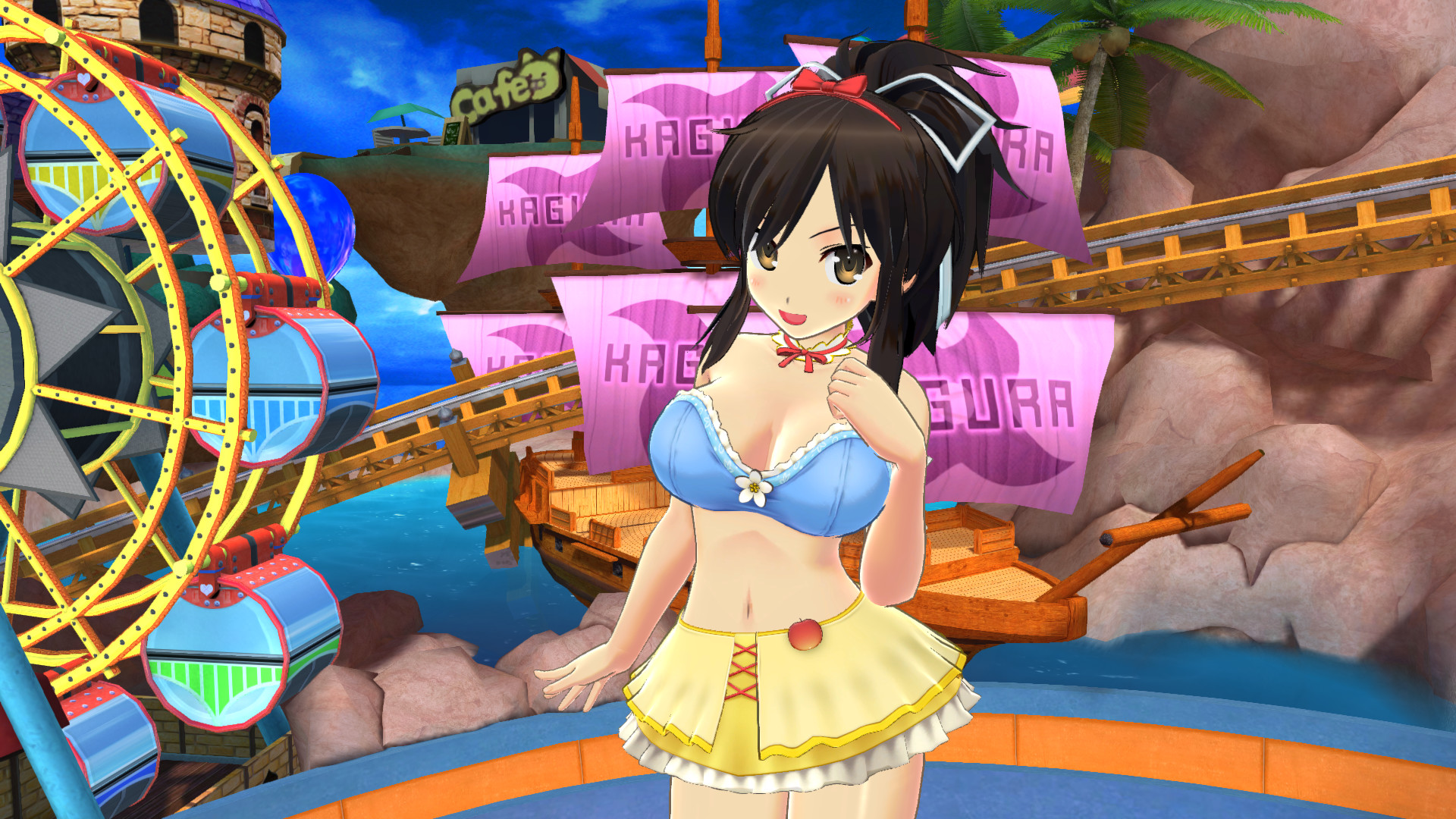 Senran Kagura Peach Ball Launches For Switch Today, DLC Plans