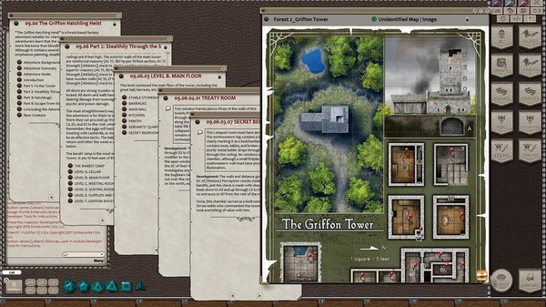 скриншот Fantasy Grounds - Tales of the Old Margreve (5E) 2