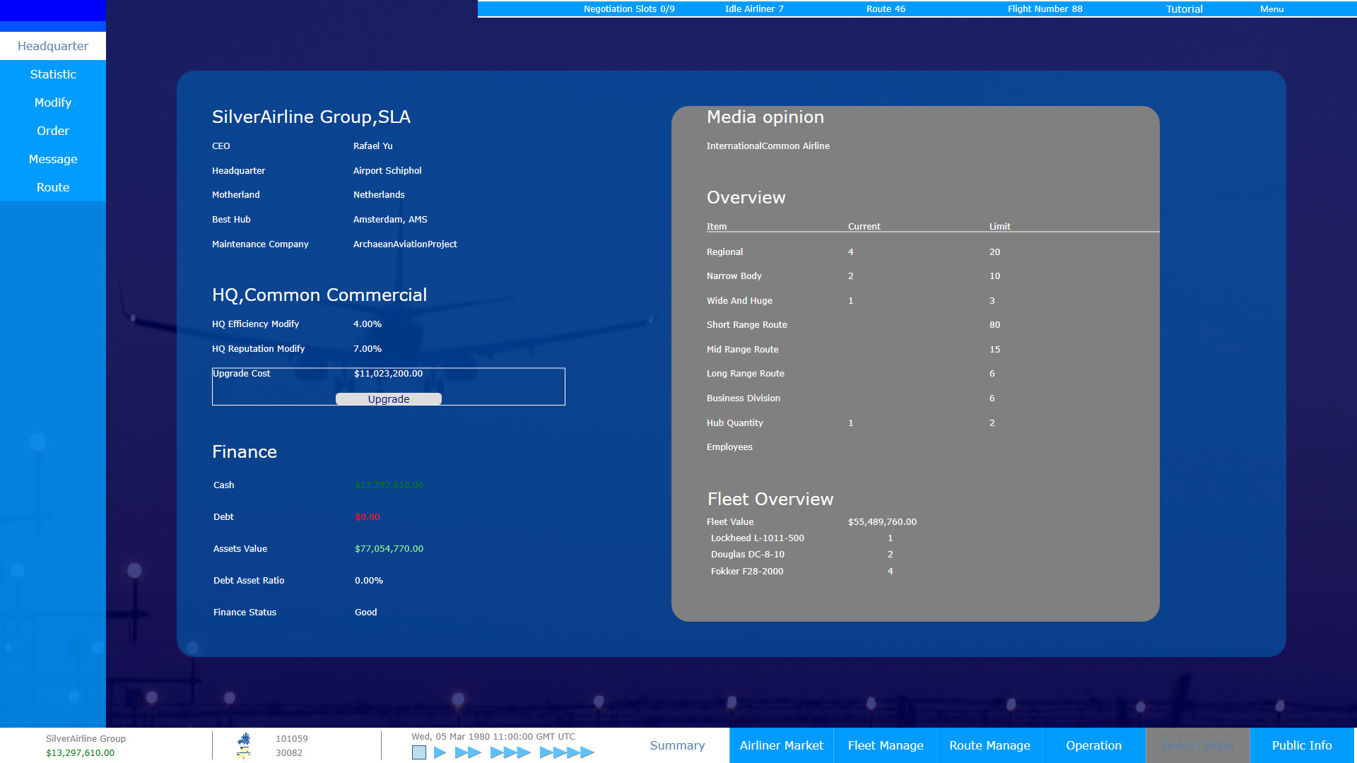 Global Aviation Dream #11