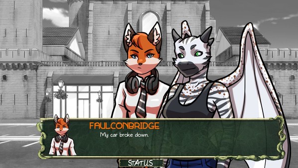 Furries & Scalies: Super Scary Halloween Spooky Times: Black & White for steam