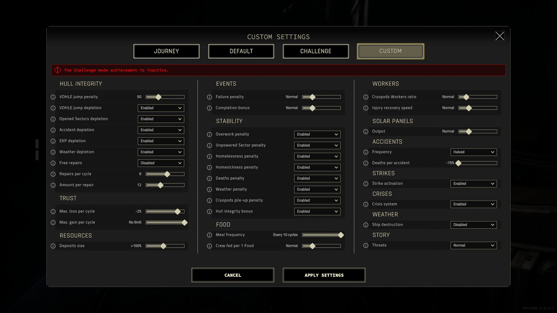 IXION on Steam