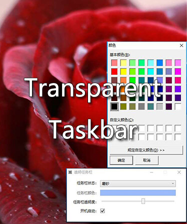 Transparent Taskbar