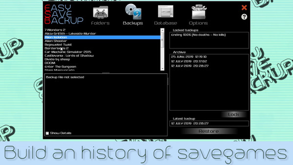 скриншот EasySave Backup 4