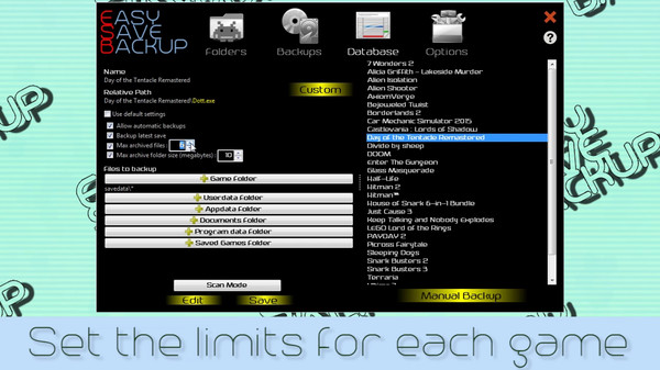скриншот EasySave Backup 3