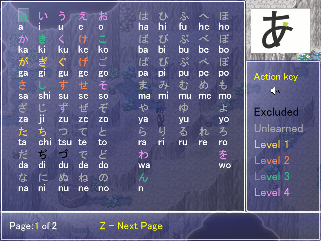 Learn Japanese RPG: Hiragana Forbidden Speech no Steam