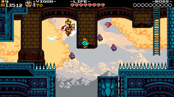 Screenshot of Shovel Knight: King of Cards