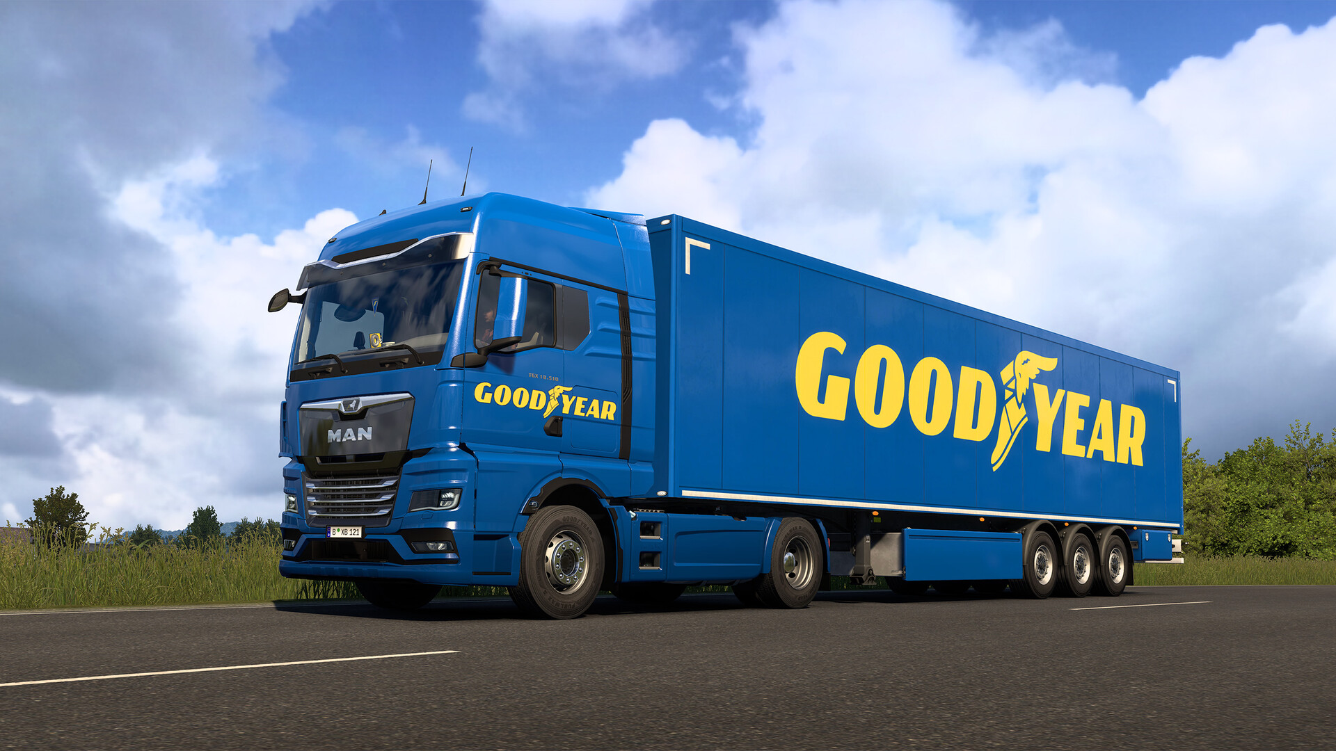 Euro Truck Simulator 2 - Goodyear Tyres Pack Featured Screenshot #1
