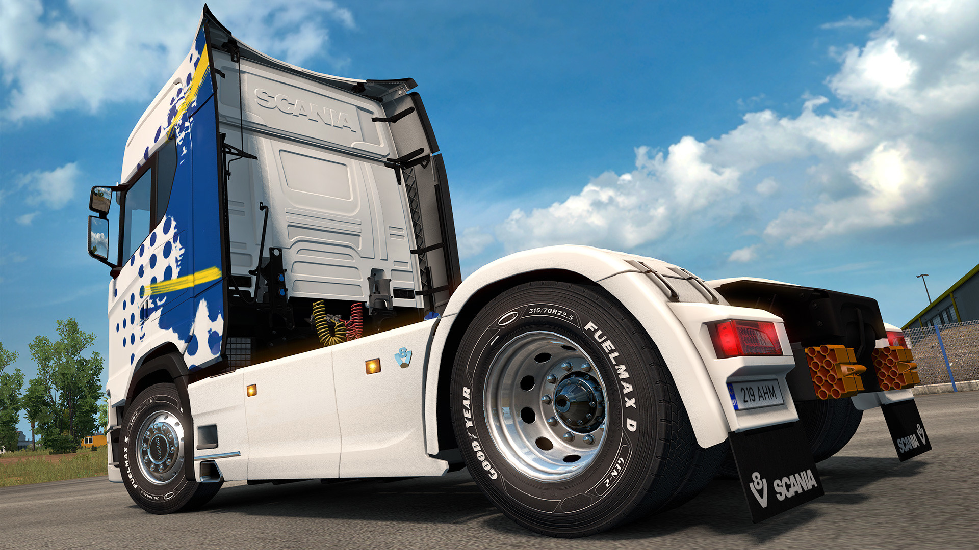 Euro Truck Simulator 2 - Goodyear Tyres Pack screenshot screenshot 7