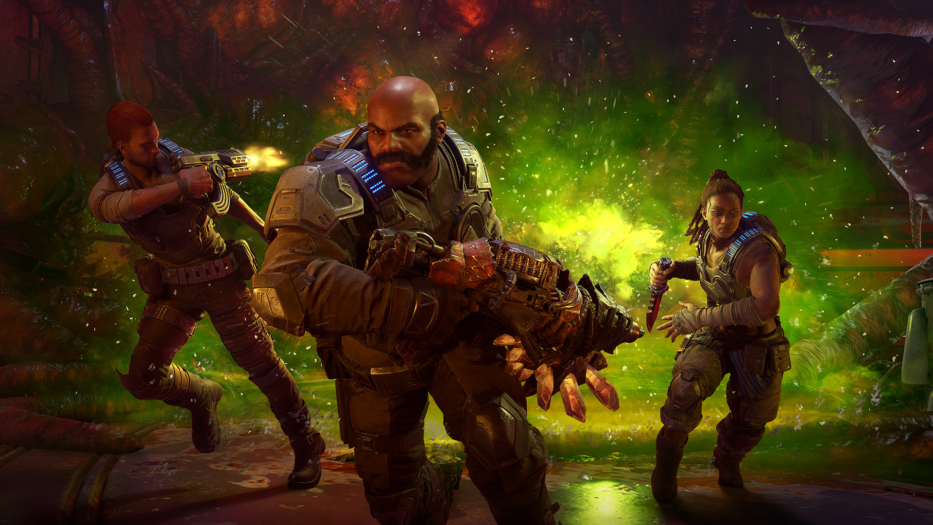 Gears 5 wallpaper pack brings stylized, 4K glory to your desktop