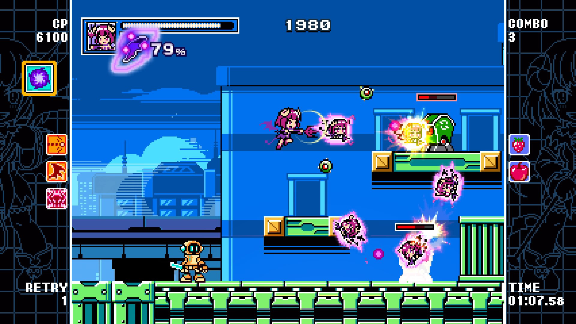 MIGHTY GUNVOLT BURST - Character Set: Rivals screenshot screenshot 4