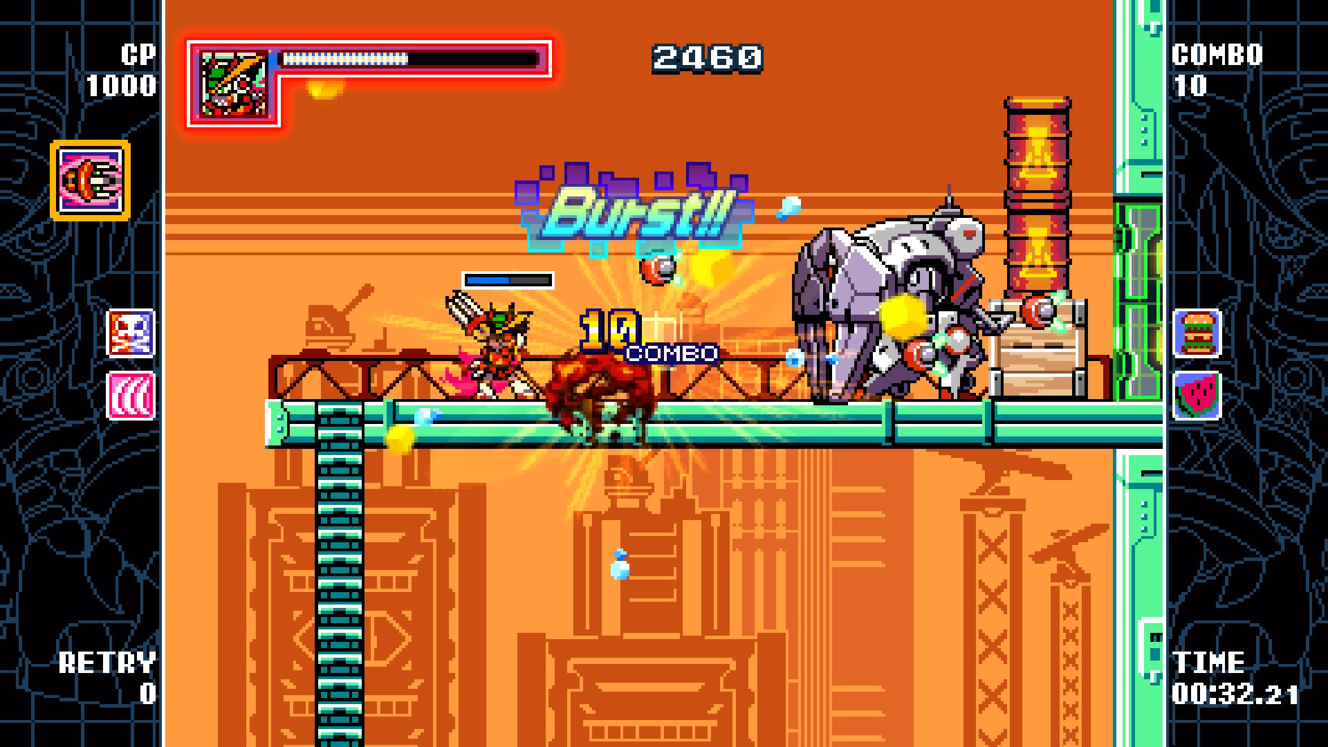 MIGHTY GUNVOLT BURST - Character Set: Rivals screenshot screenshot 1