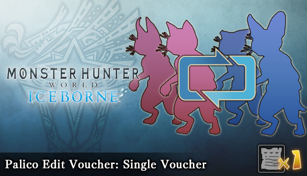 Monster Hunter World 隨從造型券1張 Steam