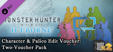 Monster Hunter World Character Palico Edit Voucher Two Voucher Pack On Steam