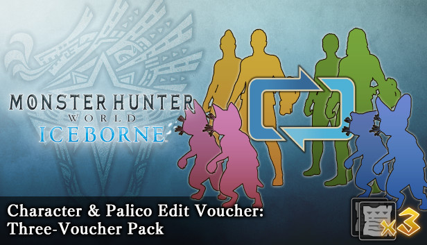 Monster Hunter World Character Palico Edit Voucher Three Voucher Pack On Steam