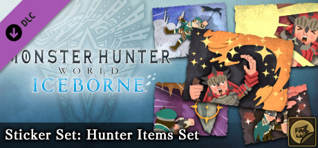 Monster Hunter: World - Sticker Set: Hunter Items Set banner image