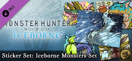 Monster Hunter World: Iceborne - MHW:I Sticker Set: Iceborne Monsters Set