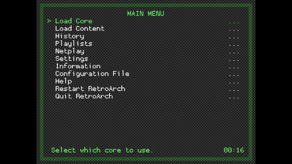 RetroArch Screenshot