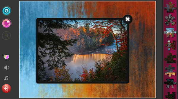 скриншот Waterfalls Jigsaw Puzzles 4