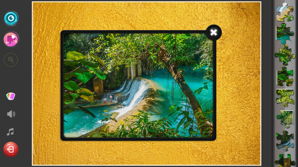 скриншот Waterfalls Jigsaw Puzzles 1