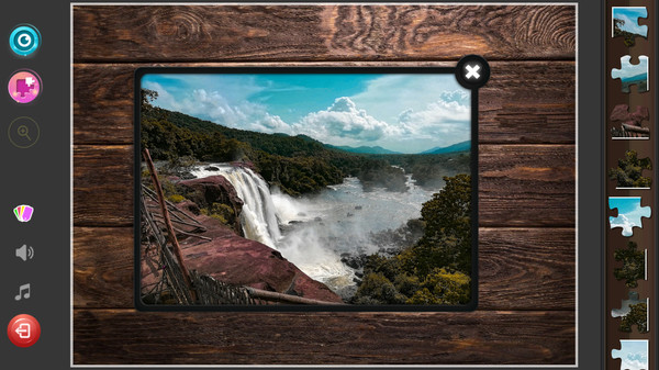 скриншот Waterfalls Jigsaw Puzzles 3
