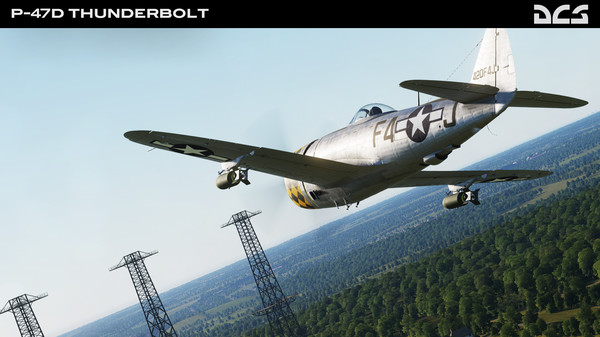 скриншот DCS: P-47D Thunderbolt 3