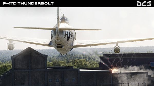 скриншот DCS: P-47D Thunderbolt 2