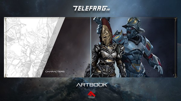 скриншот Telefrag VR - Digital Artbook 2