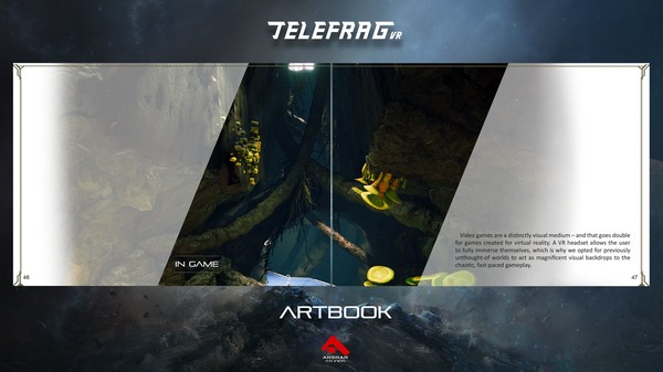 скриншот Telefrag VR - Digital Artbook 1