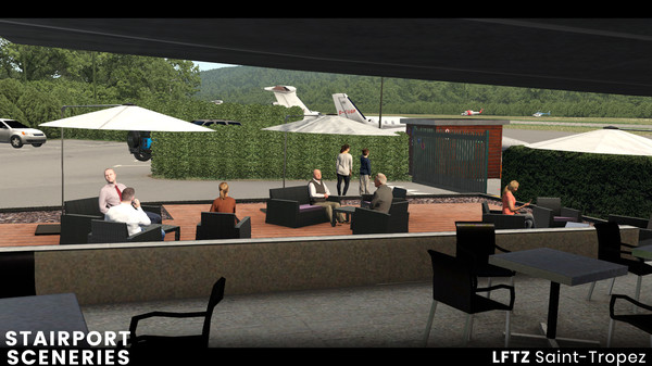 скриншот X-Plane 11 - Add-on: Aerosoft - St. Tropez 2