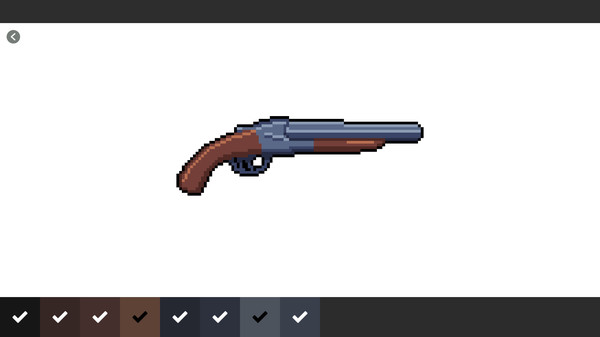 скриншот Guns Color Pixel Art 2