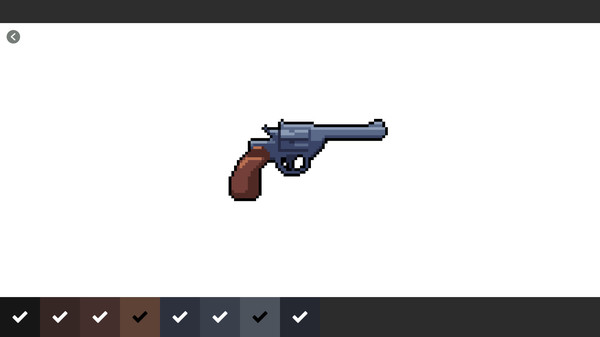 скриншот Guns Color Pixel Art 1