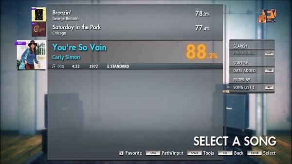 скриншот Rocksmith 2014 Edition – Remastered – Carly Simon - You're So Vain 2