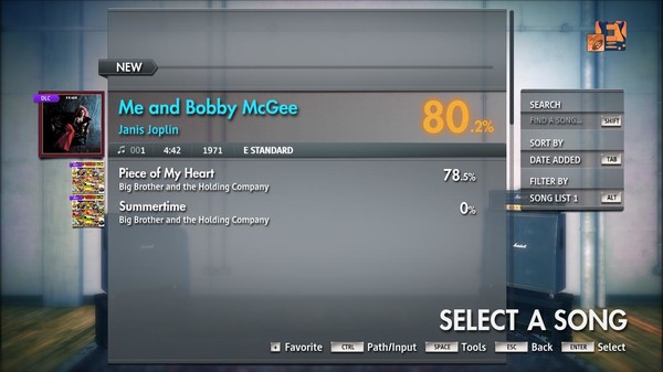 скриншот Rocksmith 2014 Edition – Remastered – Janis Joplin - Me and Bobby McGee 2