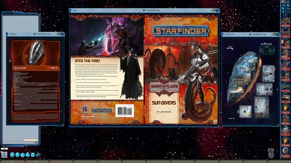 Fantasy Grounds - Starfinder RPG - Dawn of Flame AP 3: Sun Divers (SFRPG)