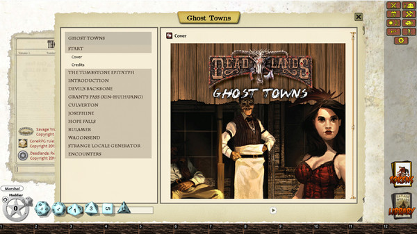 Fantasy Grounds - Deadlands Reloaded: Ghost Towns (Savage Worlds)