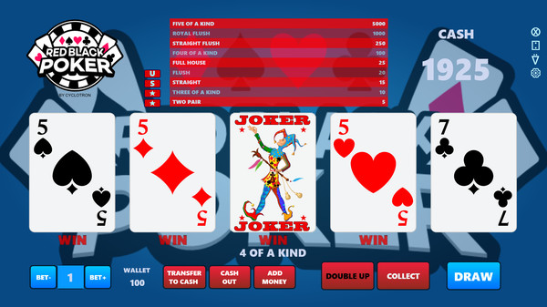 скриншот Red Black Poker 4