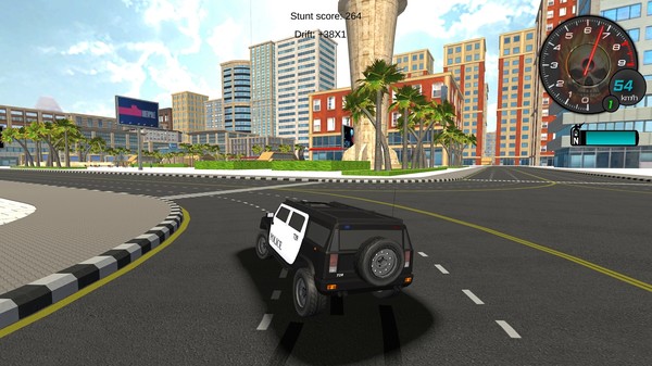 скриншот Police Stunt Cars 3
