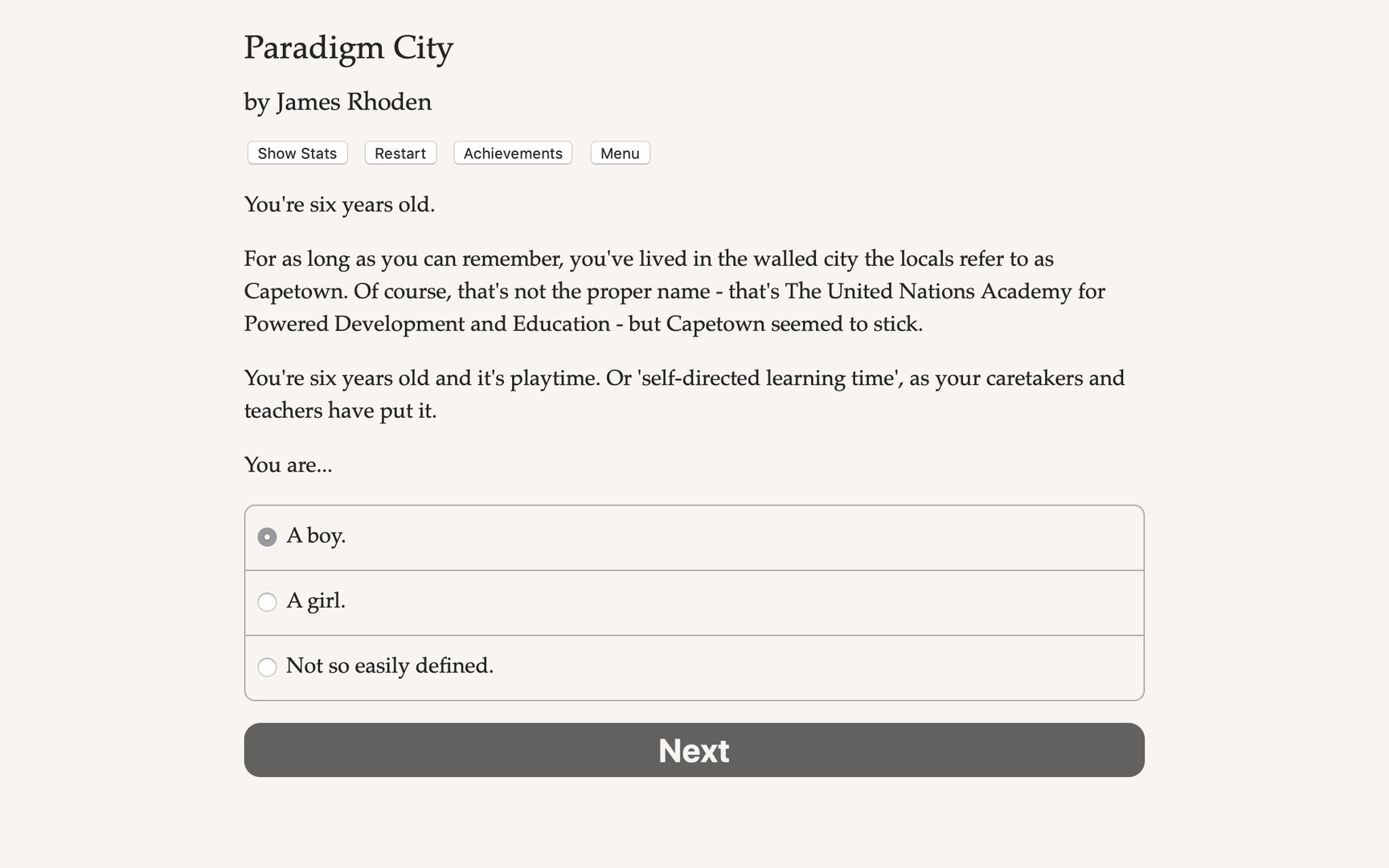 Paradigm City Demo #0