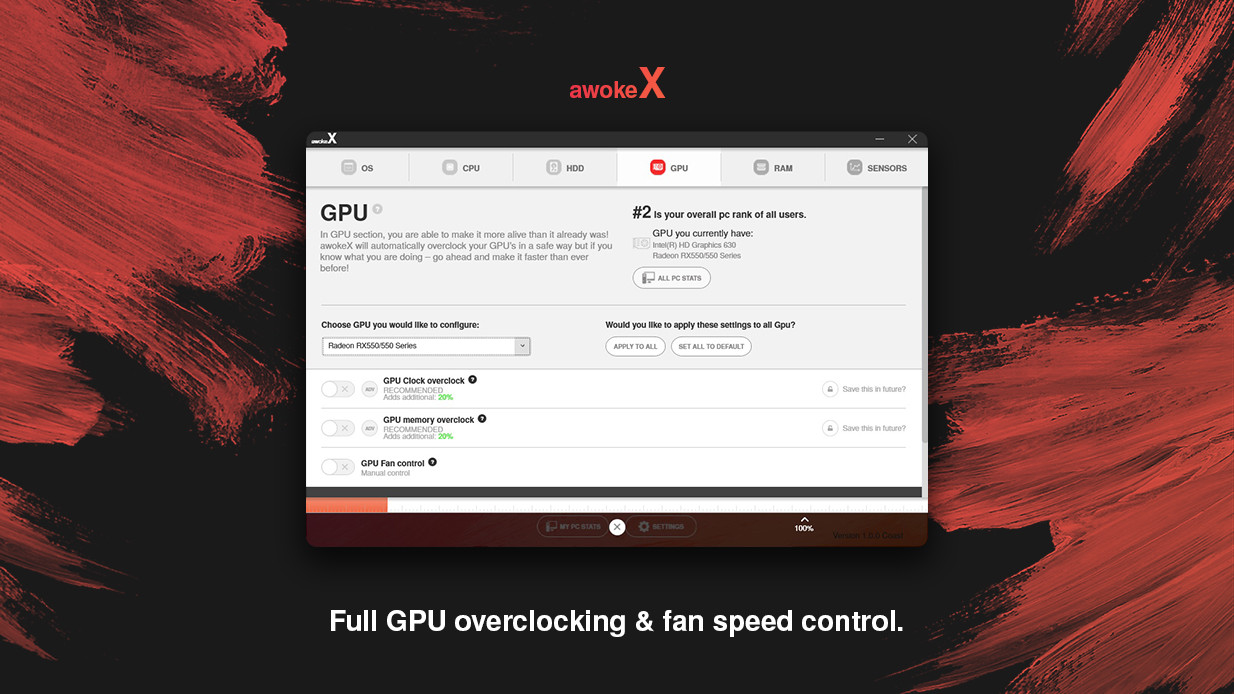awokeX - PC performance booster #8
