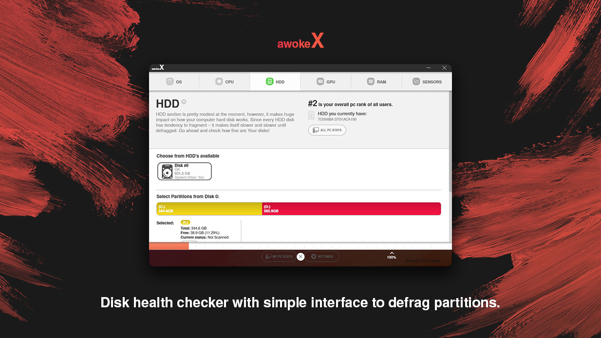 awokeX - PC performance booster #10