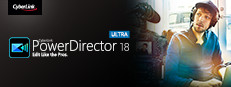 CyberLink PowerDirector 18 Ultra - Video editing, Video editor, making videos 게임 이미지