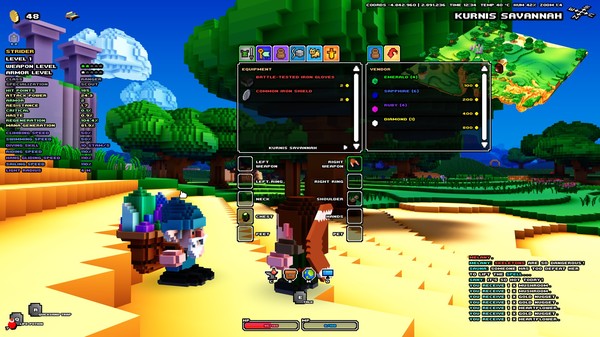 скриншот Cube World 4