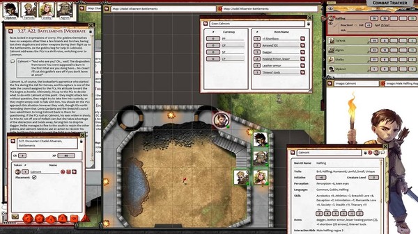 скриншот Fantasy Grounds - Pathfinder 2 RPG - Age of Ashes AP 1: Hellknight Hill (PFRPG2) 3