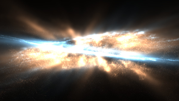 скриншот VSXu - Particle Bliss 2