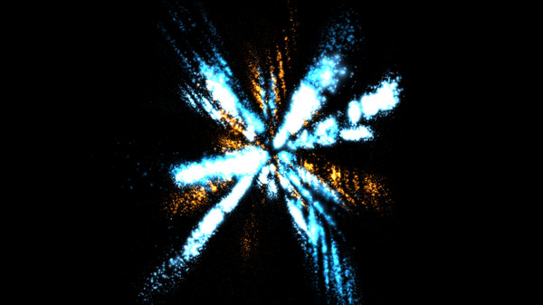 скриншот VSXu - Particle Bliss 1